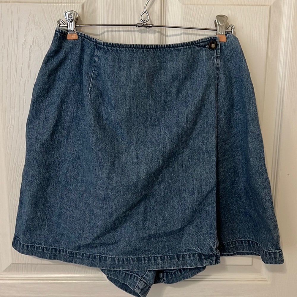 😍Jean skort!